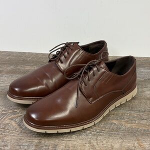 👞 Marco Vitale Collezione Men’s Brown Leather Dress Shoes – Size 12